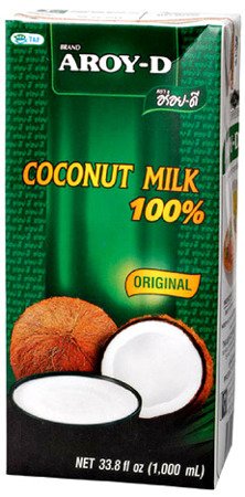 Mleko kokosowe (70% wyciągu z kokosa) 1L w kartonie - AROY-D