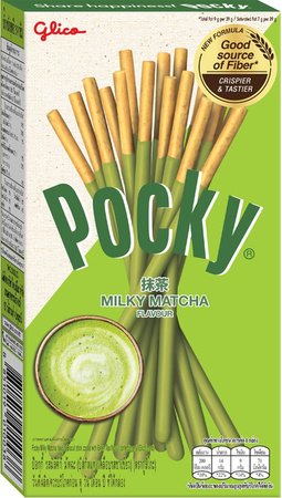 Paluszki Pocky Matcha z zieloną herbatą 33g - Glico