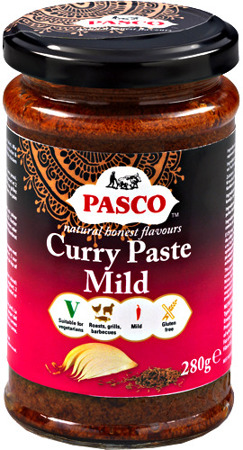 Pasta Curry Mild, łagodna 270g - Pasco