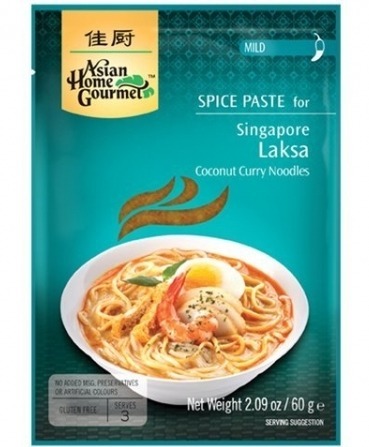 Pasta do singapurskiej zupy Laksa 60g - Asian Home Gourmet