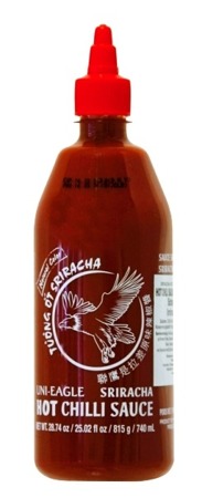 Sos chili Sriracha, bardzo ostry (chili 56%) 740ml - Uni-Eagle
