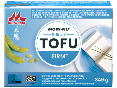Tofu jedwabiste niebieskie (twarde) 349g - Mori-Nu