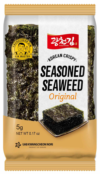 Snacki Original z alg morskich, naturalne 5g - KC