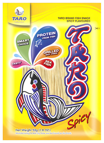 Fish Snack Hot przekąska rybna pikantna 52g - Taro