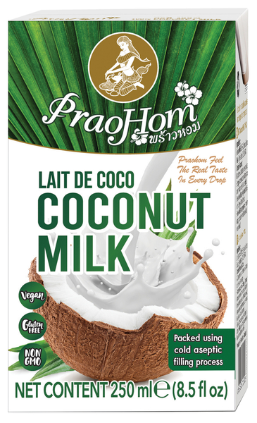 Mleko kokosowe (82%) 250ml w kartonie - PraoHom
