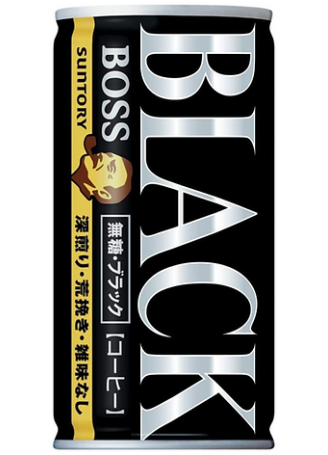 Kawa BOSS Black Coffee bez cukru 185ml - Suntory