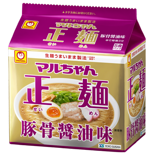 Zupa Seimen Tonkotsu Shoyu o smaku wieprzowiny 5x101g - Maruchan