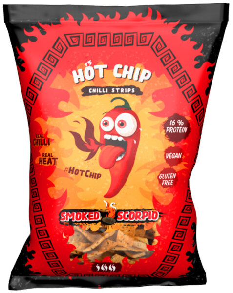 Chilli Strips Smoked Scorpio 80g - Hot Chip