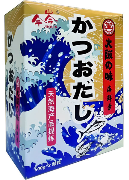 Bulion Hondashi z dodatkiem tuńczyka bonito (2 x 500g) 1kg - JINCEN