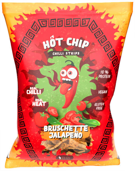 Chilli Strips Bruschette Jalapeno 80g - Hot Chip