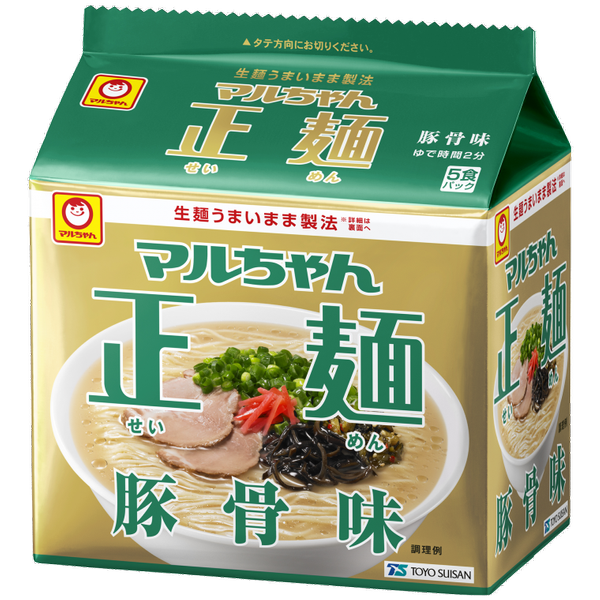 Zupa Seimen Tonkotsu o smaku wieprzowiny 5x89g - Maruchan
