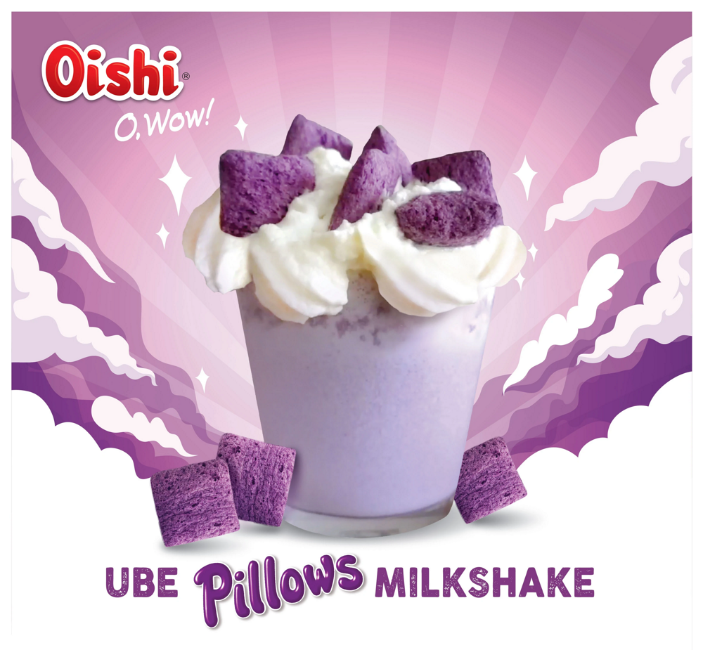 Milkshake z krakersami Ube Pillows