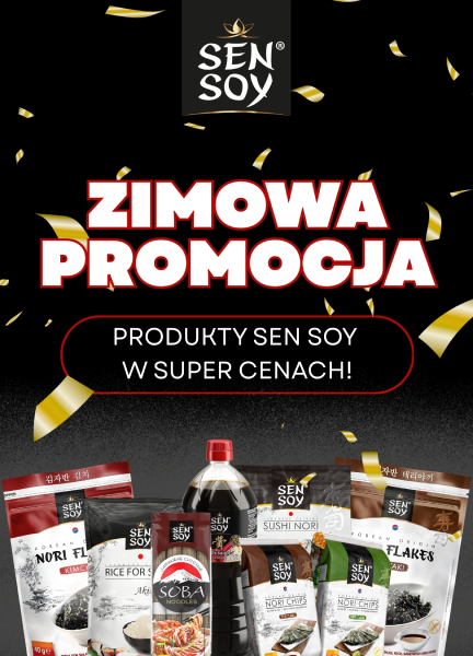 Wielka zimowa promocja -10% na całą gamę produktów marki Sen Soy
