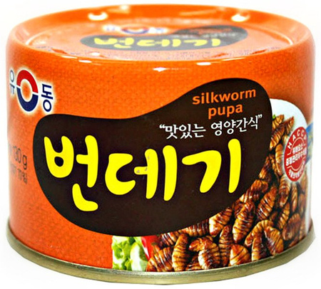 Larwy jedwabnika w zalewie 130g - Yoo Dong