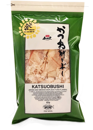 Płatki suszonego tuńczyka bonito, Katsuobushi 40g - Wadakyu