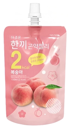Napój Konjac Jelly White Peach o smaku brzoskwiniowym 150ml - Thezoen