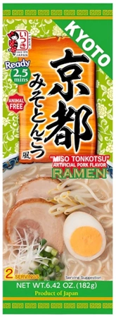 Ramen Kyoto Miso Tonkotsu-Fu o smaku wieprzowiny 182g - Itsuki