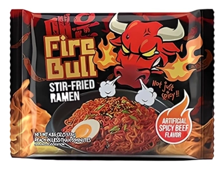 Danie Instant Noodles Stirfry Beef o smaku wołowiny 137,8g - Firebull