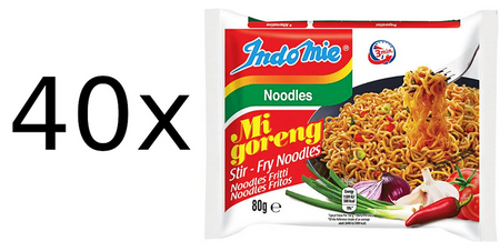 Makaron Instant Mi Goreng 40 x 80g - Indomie