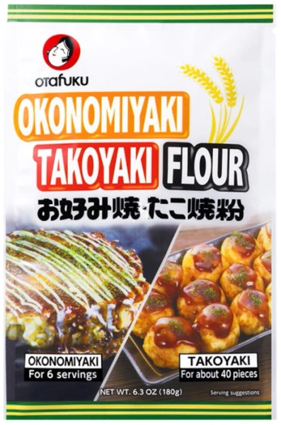 Mieszanka, mąka na Okonomiyaki i Takoyaki 180g - Otafuku