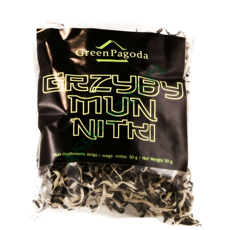 Suszone grzyby mun, nitki 50g - Green Pagoda