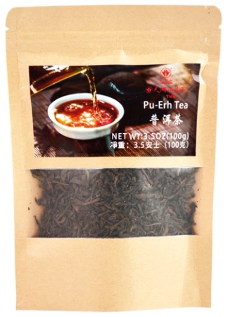 Herbata liściasta czerwona Pu-Erh 100g - Tian Hu Shan