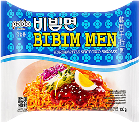 Bibim Men, makaron w słodko-ostrym sosie 130g - Paldo