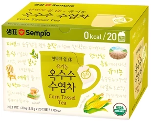 Oksusu Suyeom-cha, herbata kukurydziana z jedwabiem kukurydzianym instant (20 x 1,5g) 30g - Sempio
