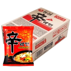 Oryginalna zupa Shin Ramyun, bardzo ostra 20 x 120g (cały karton) - Nongshim