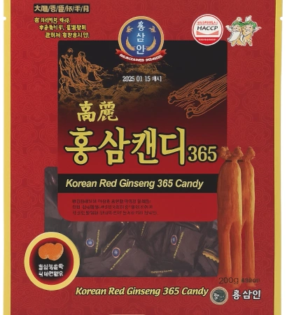 Cukierki z czerwonego żeń-szenia GeumSan 200g - Hongsamin