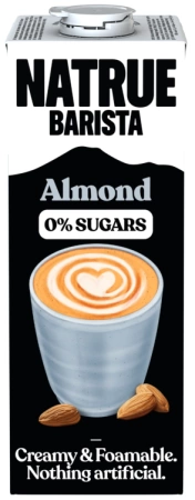 Natrue Barista Almond Drink 0% Sugars, napój migdałowy bez cukru 1l - Natrue
