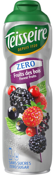 Syrop koncentrat owoce leśne Zero cukru 600ml - Teisseire