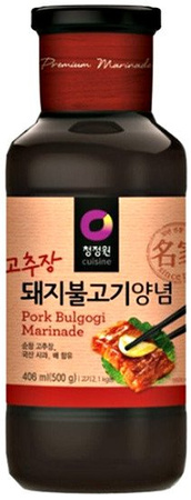 Marynata BBQ Bulgogi Gochujang do wieprzowiny 500g - CJO Cuisine