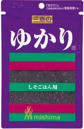 Furikake, posypka do ryżu i dań płatki Perilli 20g - Mishima