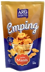 Chipsy, przekąska Emping Manis z melinjo 100g - ARG Snacks