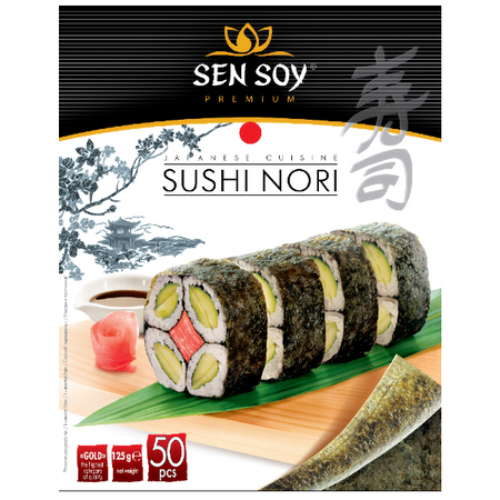 Algi Sushi Nori Gold 50 szt. - Sen Soy