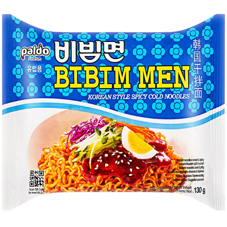 Bibim Men, makaron w słodko-ostrym sosie 130g - Paldo