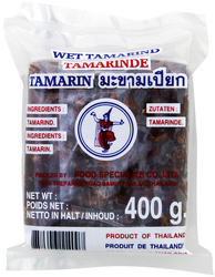 Tamaryndowiec, miąższ w kostce 400g - Thai Dancer