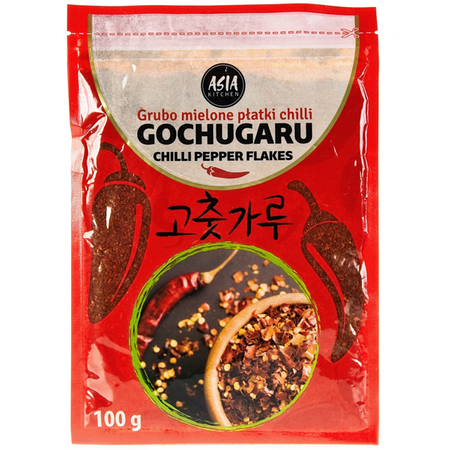 Papryka gochugaru, grubo mielona 100g - Asia Kitchen