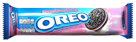 Ciasteczka Strawberry Creme 119,6g - Oreo