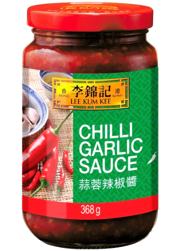 Sos chili z czosnkiem, pikantny 368g - Lee Kum Kee
