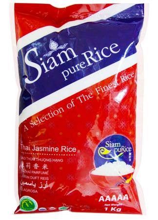 Ryż jaśminowy Premium AAAAA Siam Pure Rice 1kg