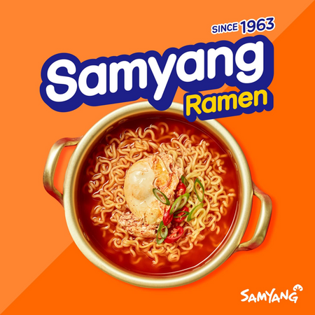 Zupa Samyang Original Ramen o smaku wołowiny, pikantna 120g - Samyang