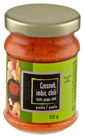 Pasta z czosnku, imbiru i chili 120g - House of Asia