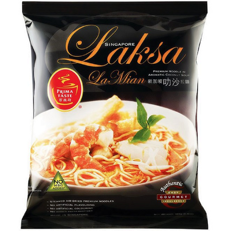 Zupa instant Singapore Laksa La Mian, pikantna 185g - Prima Taste