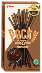 Paluszki Pocky Double Choco 39g - Glico