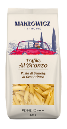 Makaron Trafila Al Bronzo penne 400g - Makłowicz i Synowie