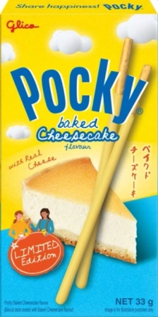 Paluszki Pocky Baked Cheesecake o smaku sernika 33g - Glico