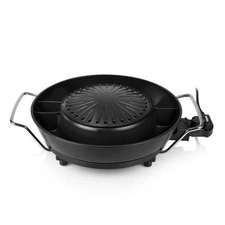 Grill elektryczny do koreańskiego BBQ z funkcją hot pot 3L, średnica 36 cm - Tristar