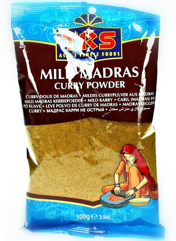 Curry Madras łagodne 100g - TRS